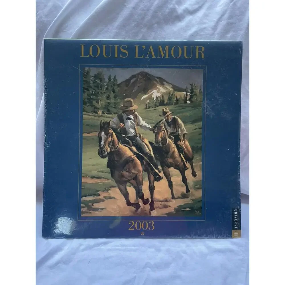 NEW‎ Sealed 2002-2005 Louis L'Amour Calendar Vintage Western